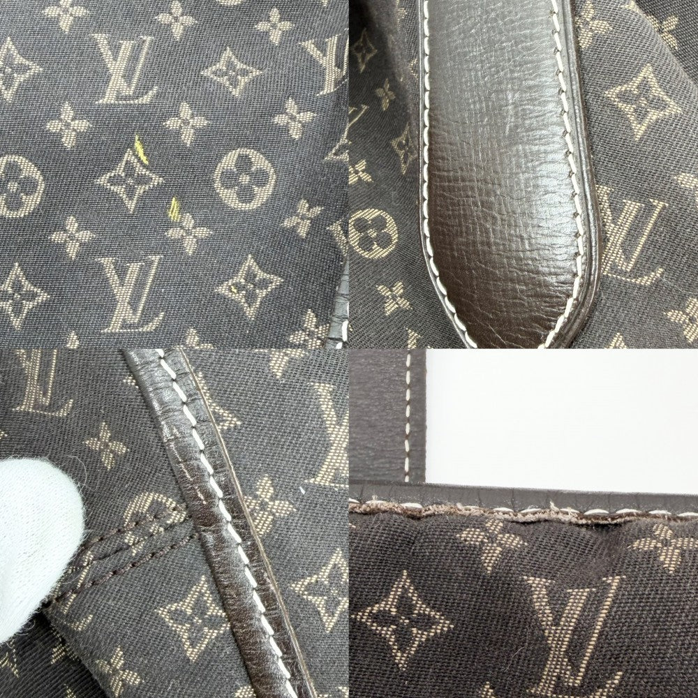 LOUIS VUITTON ルイヴィトン 2WAY エレジー トートバッグ ショルダーバッグ ハンドバッグ ブラウン M56696 モノグラムイディール フザン ゴールド金具 レディース【中古品】