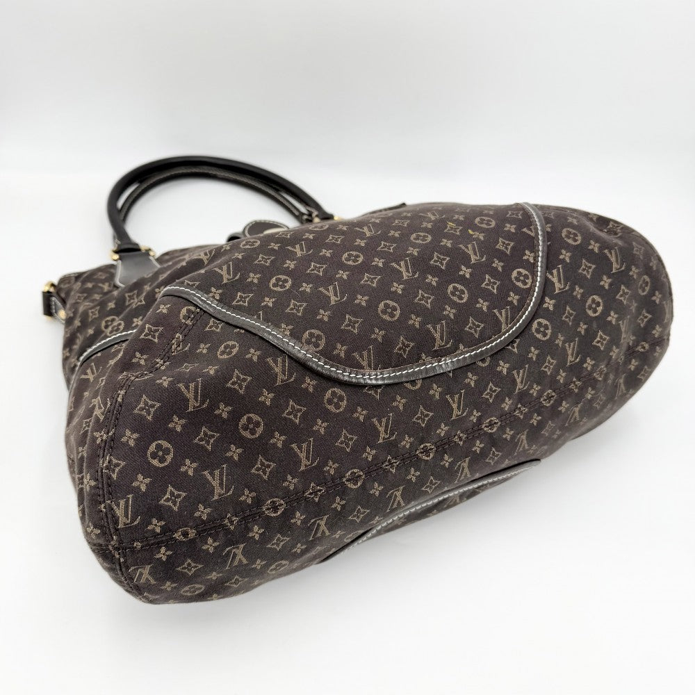 LOUIS VUITTON ルイヴィトン 2WAY エレジー トートバッグ ショルダーバッグ ハンドバッグ ブラウン M56696 モノグラムイディール フザン ゴールド金具 レディース【中古品】