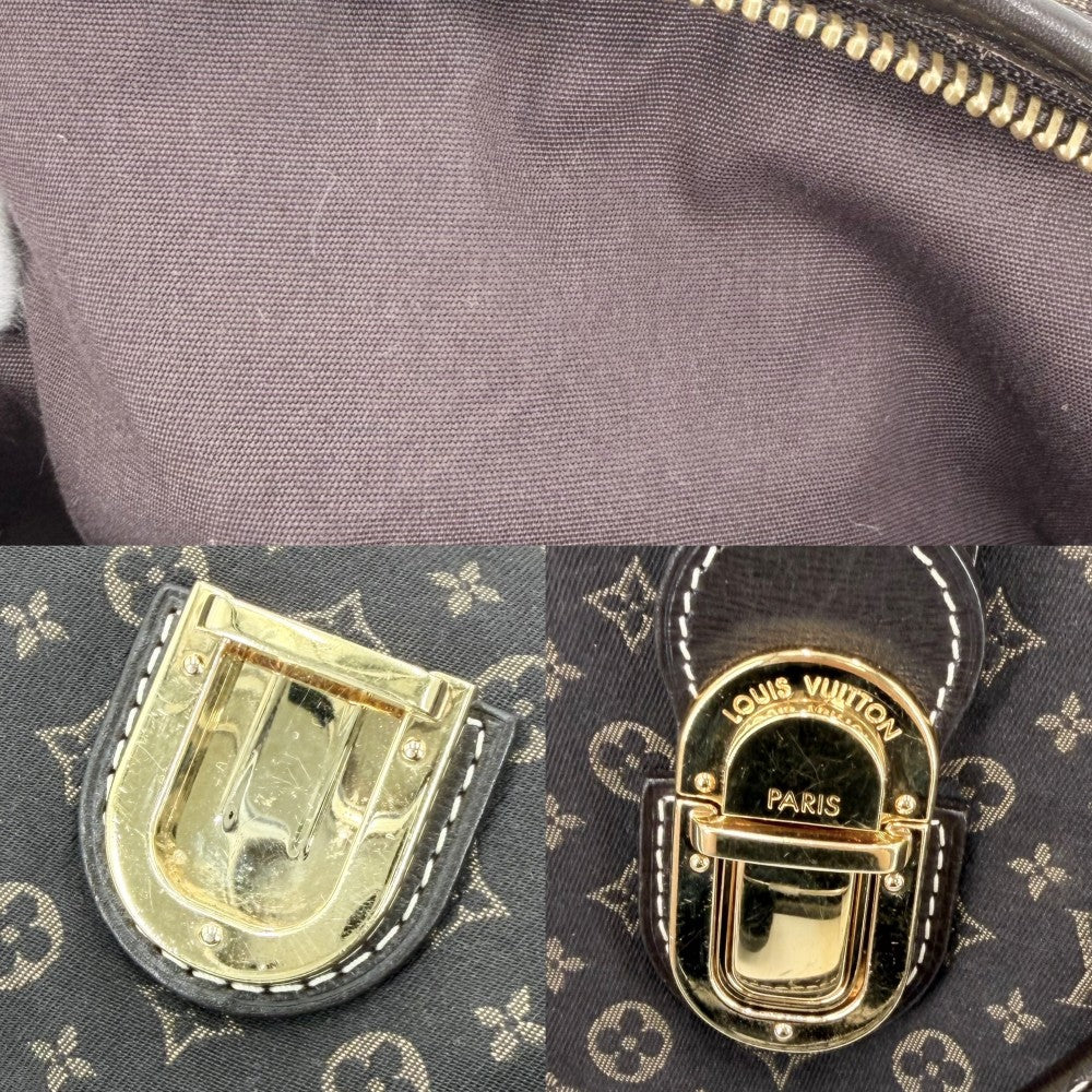 LOUIS VUITTON ルイヴィトン 2WAY エレジー トートバッグ ショルダーバッグ ハンドバッグ ブラウン M56696 モノグラムイディール フザン ゴールド金具 レディース【中古品】