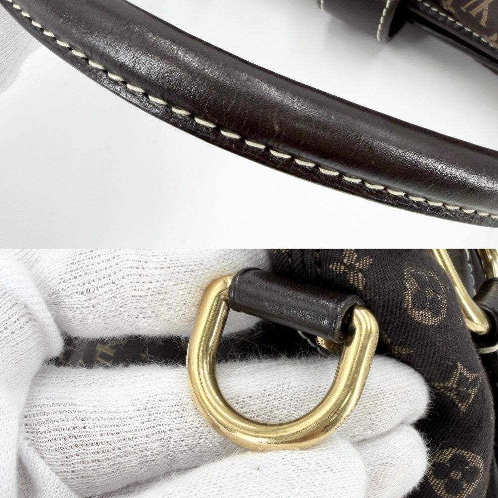 LOUIS VUITTON ルイヴィトン 2WAY エレジー トートバッグ ショルダーバッグ ハンドバッグ ブラウン M56696 モノグラムイディール フザン ゴールド金具 レディース【中古品】