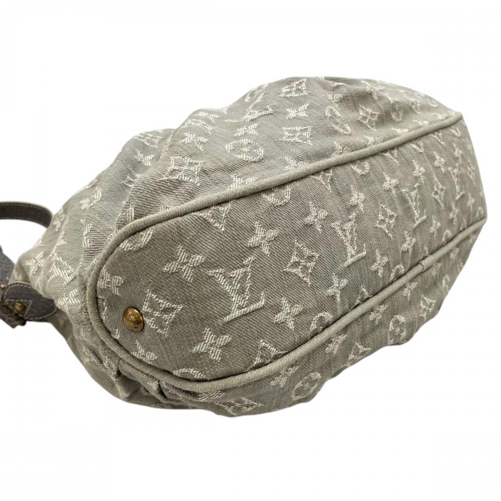 LOUIS VUITTON ルイヴィトン ショルダーバッグ スライトリー 2WAY M95834 ライトブルー ゴールド金具 レディース【中古品】