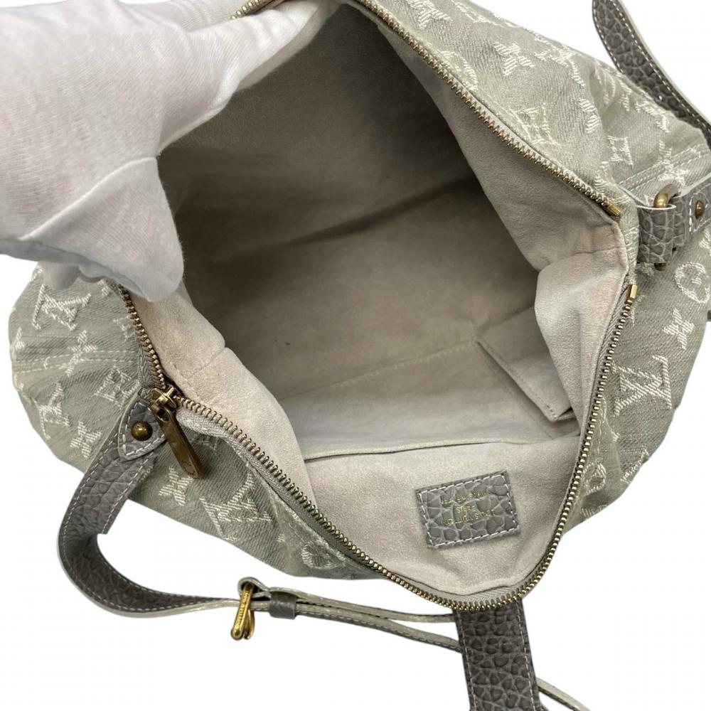LOUIS VUITTON ルイヴィトン ショルダーバッグ スライトリー 2WAY M95834 ライトブルー ゴールド金具 レディース【中古品】