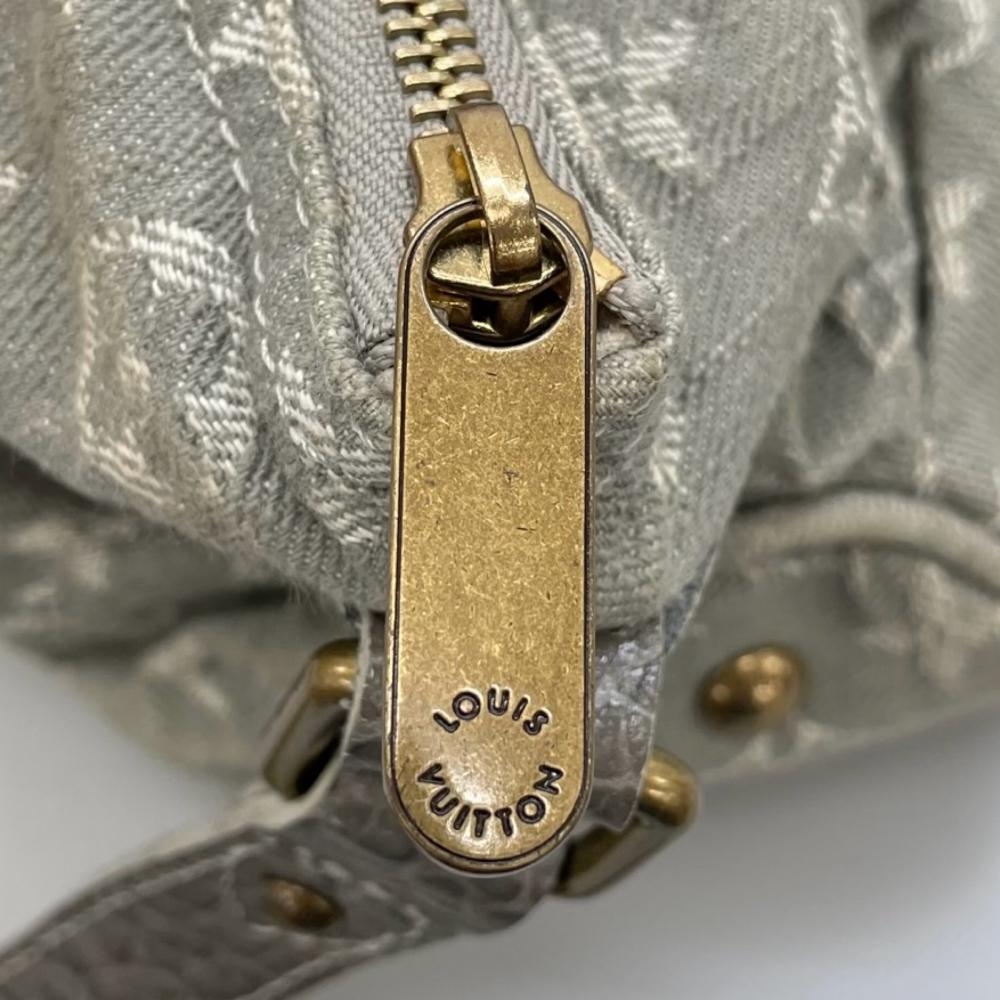 LOUIS VUITTON ルイヴィトン ショルダーバッグ スライトリー 2WAY M95834 ライトブルー ゴールド金具 レディース【中古品】