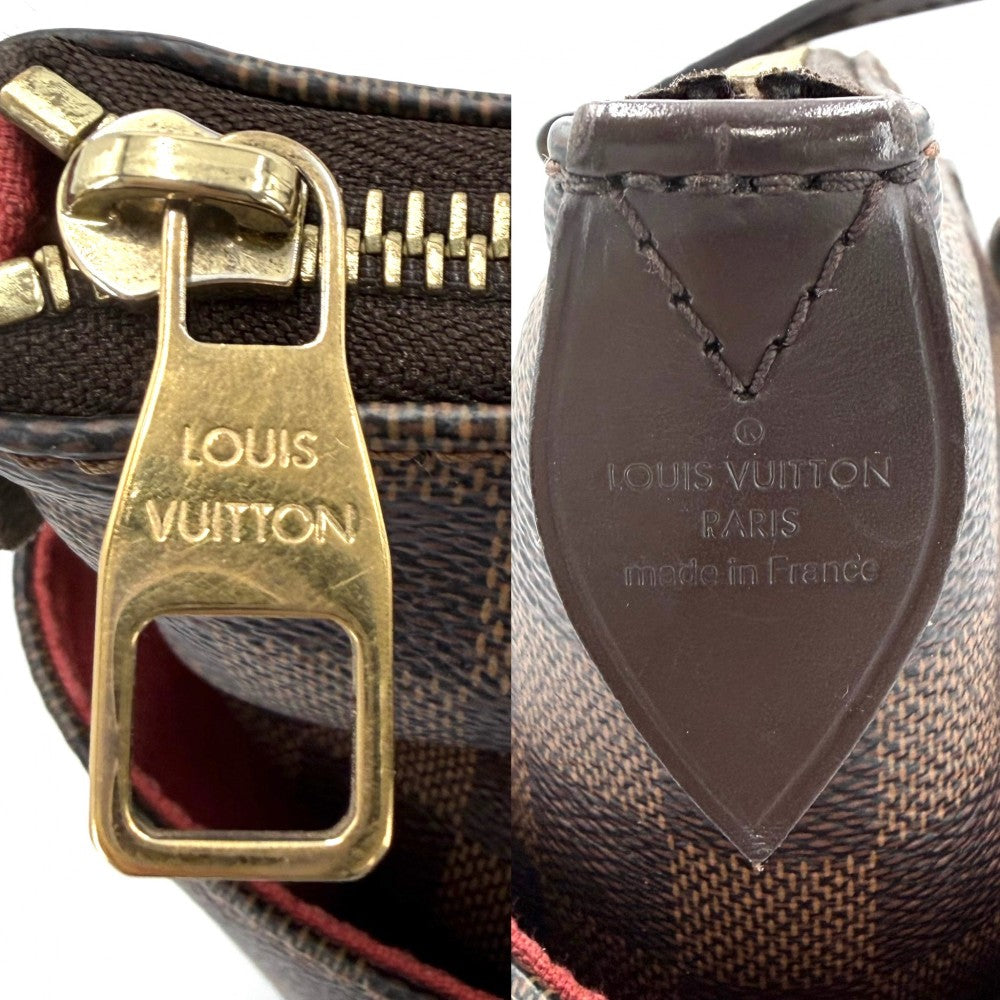 LOUIS VUITTON ルイヴィトン トートバッグ トータリーPM ハンドバッグ TOTALLY N41282 ダミエキャンバス ブラウン 茶 ゴールド金具 レディース【中古品】