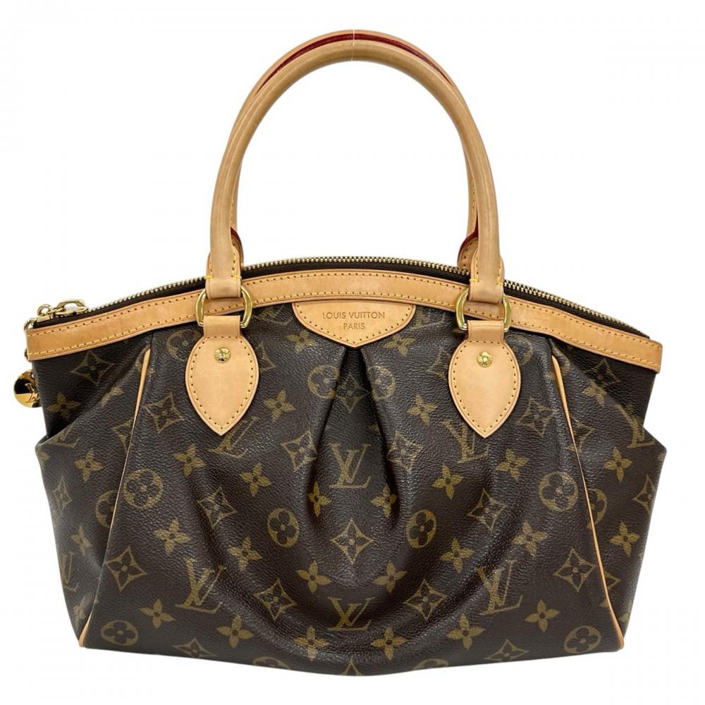 LOUIS VUITTON ルイヴィトン ハンドバッグ ティヴォリPM M40143 モノグラムキャンバス ブラウン 茶 ゴールド金具 レディース【中古品】