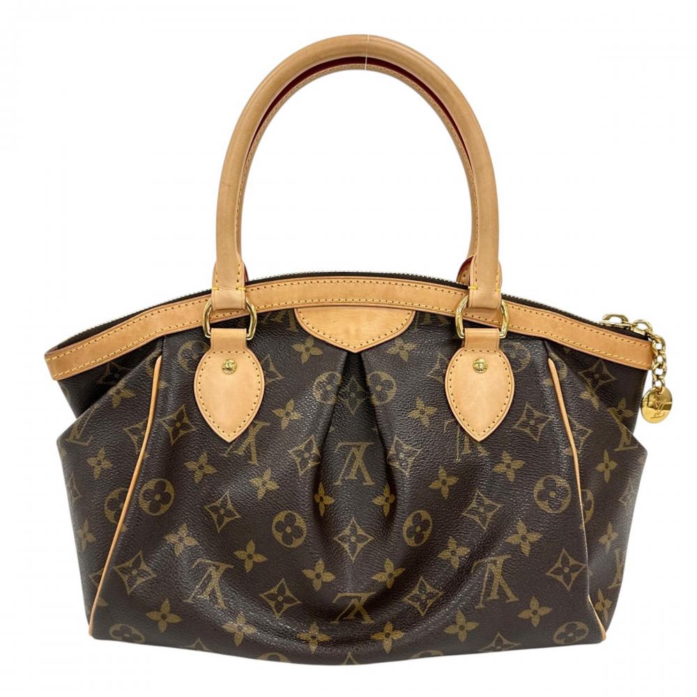 LOUIS VUITTON ルイヴィトン ハンドバッグ ティヴォリPM M40143 モノグラムキャンバス ブラウン 茶 ゴールド金具 レディース【中古品】