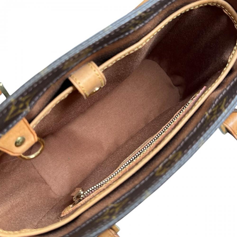 LOUIS VUITTON ルイヴィトン ハンドバッグ ヴァヴァンPM M51172 モノグラムキャンバス ブラウン 茶 ゴールド金具 レディース【中古品】