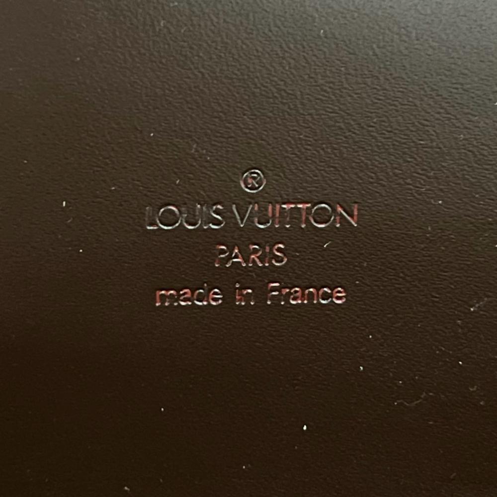 LOUIS VUITTON ルイヴィトン ビジネスバッグ ダミエ・エベヌ アルトナGM N53312 ダミエキャンバス ブラウン 茶 ゴールド金具 メンズ【中古品】