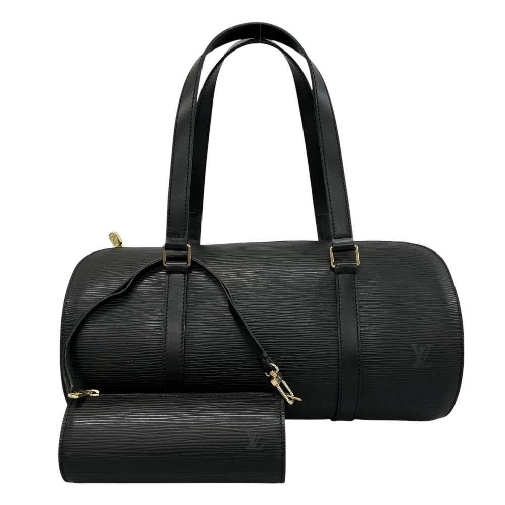 LOUIS VUITTON ルイヴィトン ハンドバッグ エピ スフロ 筒型 M52222 ブラック 黒 ゴールド金具 レディース【中古品】