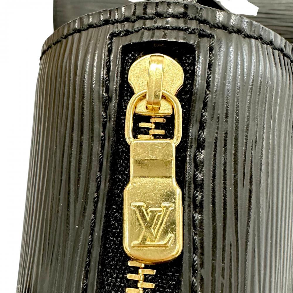 LOUIS VUITTON ルイヴィトン ハンドバッグ エピ スフロ 筒型 M52222 ブラック 黒 ゴールド金具 レディース【中古品】