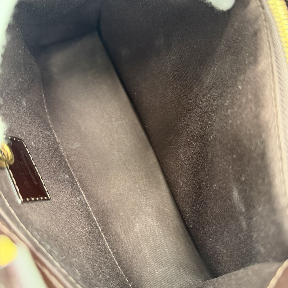 LOUIS VUITTON ルイヴィトン 2WAY モンテーニュBB ハンドバッグ ショルダーバッグ 紫 パープル M50403 モノグラムヴェルニ アマラント ゴールド金具 レディース【中古品】