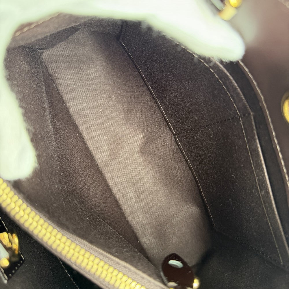 LOUIS VUITTON ルイヴィトン 2WAY モンテーニュBB ハンドバッグ ショルダーバッグ 紫 パープル M50403 モノグラムヴェルニ アマラント ゴールド金具 レディース【中古品】