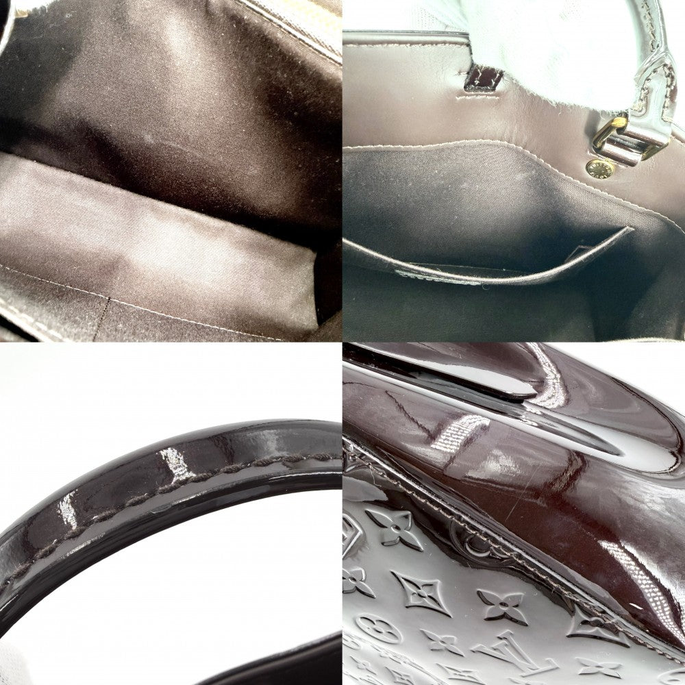 LOUIS VUITTON ルイヴィトン 2WAY モンテーニュBB ハンドバッグ ショルダーバッグ 紫 パープル M50403 モノグラムヴェルニ アマラント ゴールド金具 レディース【中古品】