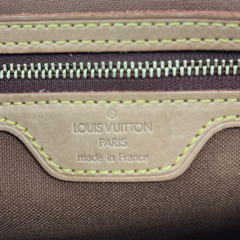 LOUIS VUITTON ルイヴィトン ハンドバッグ ミニ・ルーピング モノグラム M51147 モノグラムキャンバス ブラウン 茶 レディース【中古品】