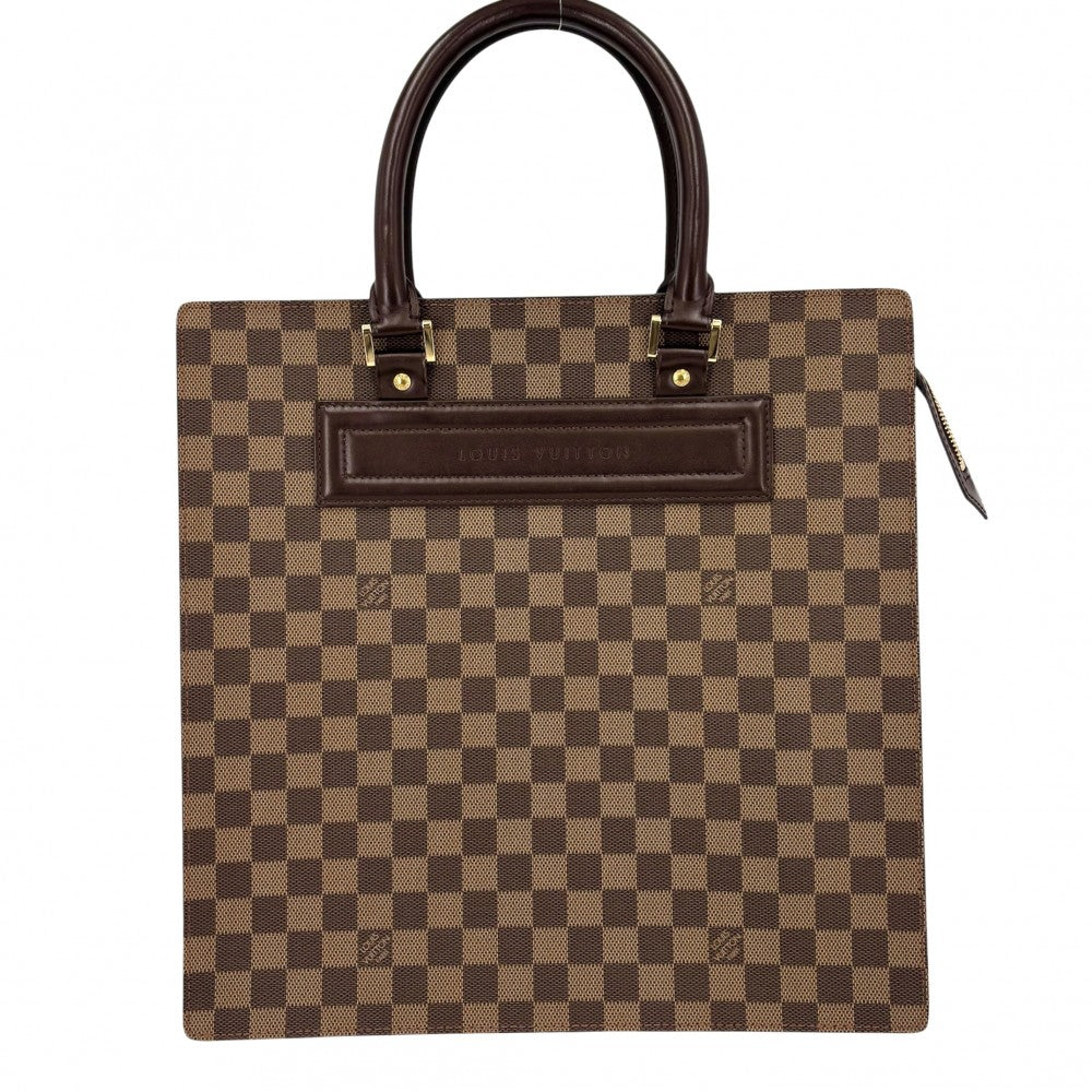 LOUIS VUITTON ルイヴィトン トートバッグ ダミエ ヴェニスGM ハンドバッグ N51146 ブラウン 茶 ゴールド金具 レディース【中古品】