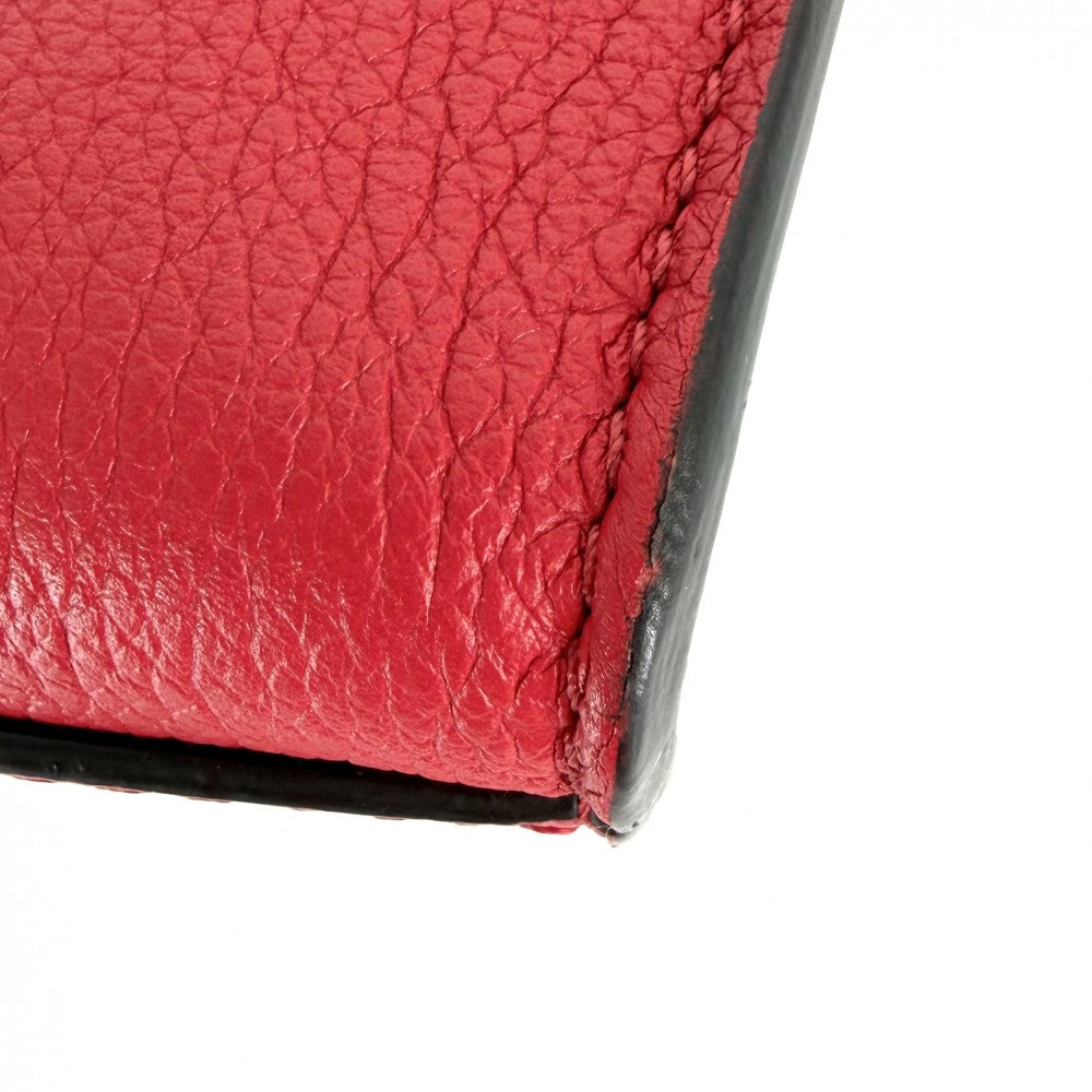 LOUIS VUITTON ルイヴィトン ショルダーバッグ チェーン マイロックミ―BB M51419 レザー レッド 赤 シルバー金具 レディース【中古品】