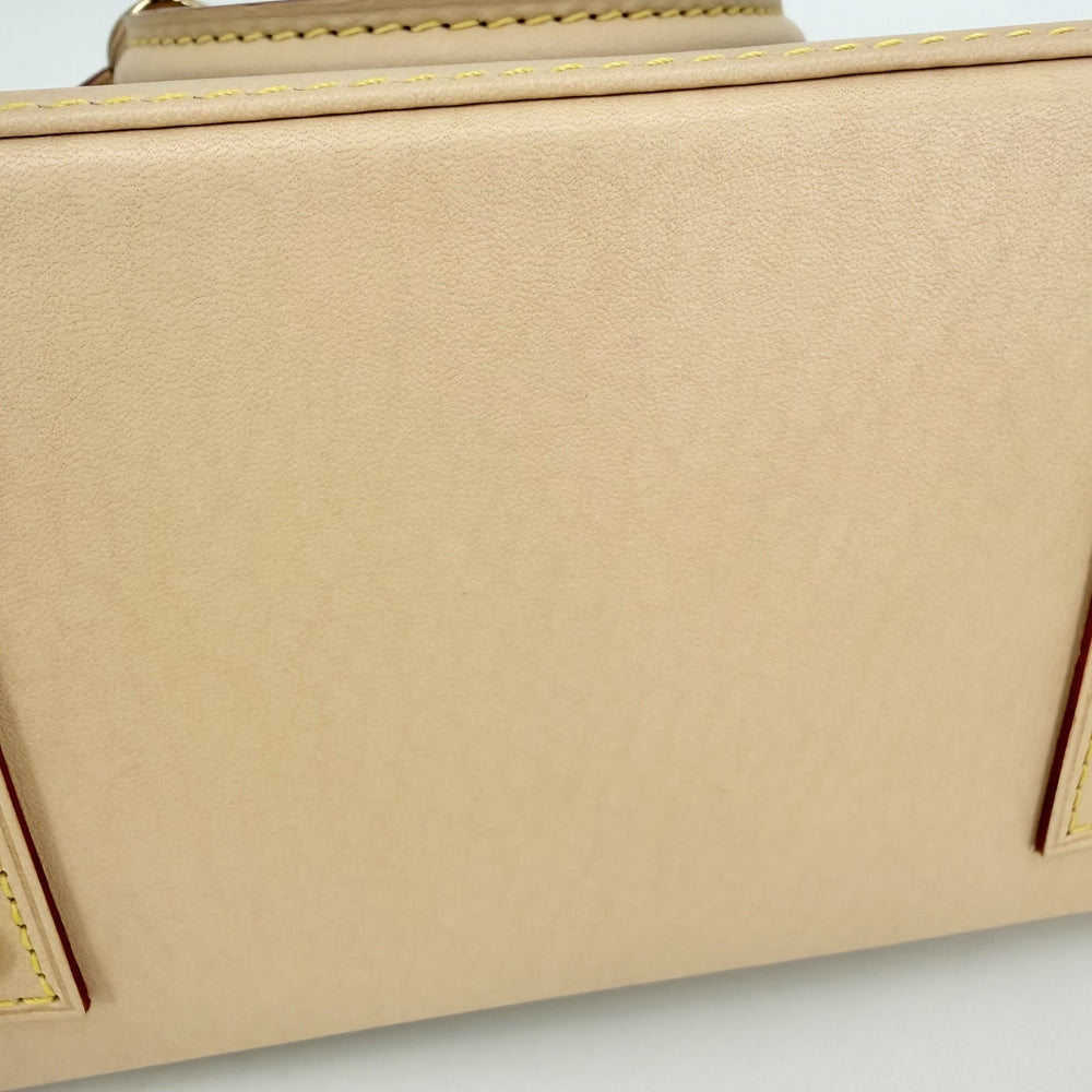 LOUIS VUITTON ルイヴィトン 2WAY アルマBB ショルダーバッグ ハンドバッグ 小さめ ミニバッグ M46990 モノグラムキャンバス ブラウン 茶 ゴールド金具 レディース【中古品】