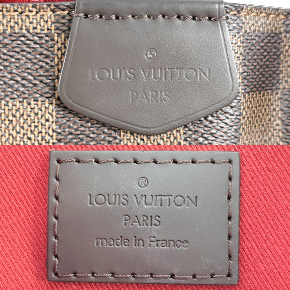 LOUIS VUITTON ルイヴィトン ハンドバッグ GLACEFUL PM ダミエエベヌ グレースフルPM ワンハンドル N44044 ブラウン 茶 ゴールド金具 レディース【中古品】
