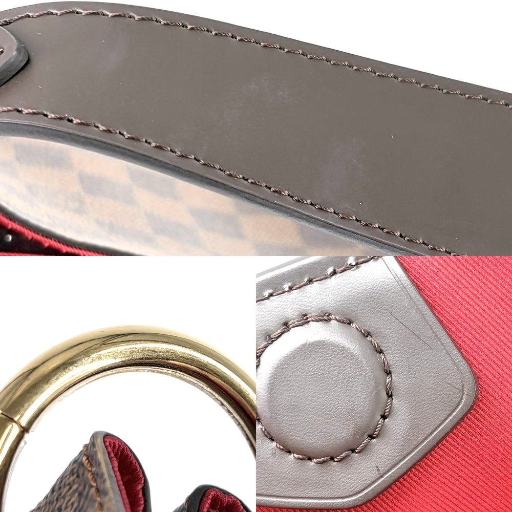 LOUIS VUITTON ルイヴィトン ハンドバッグ GLACEFUL PM ダミエエベヌ グレースフルPM ワンハンドル N44044 ブラウン 茶 ゴールド金具 レディース【中古品】