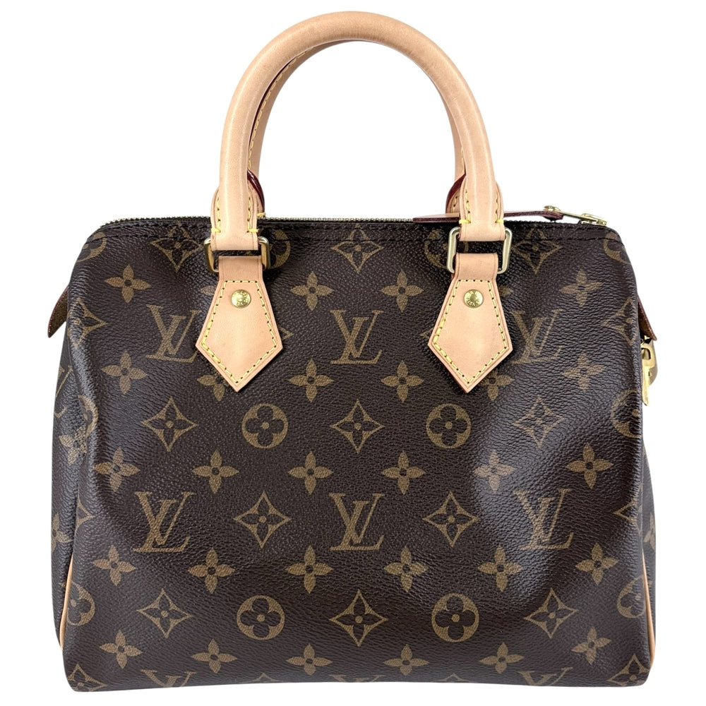 LOUIS VUITTON ルイヴィトン ハンドバッグ モノグラム スピーディ25 ミニボストンバッグ Speedy25 M41109 ブラウン 茶 ゴールド金具 レディース【中古品】