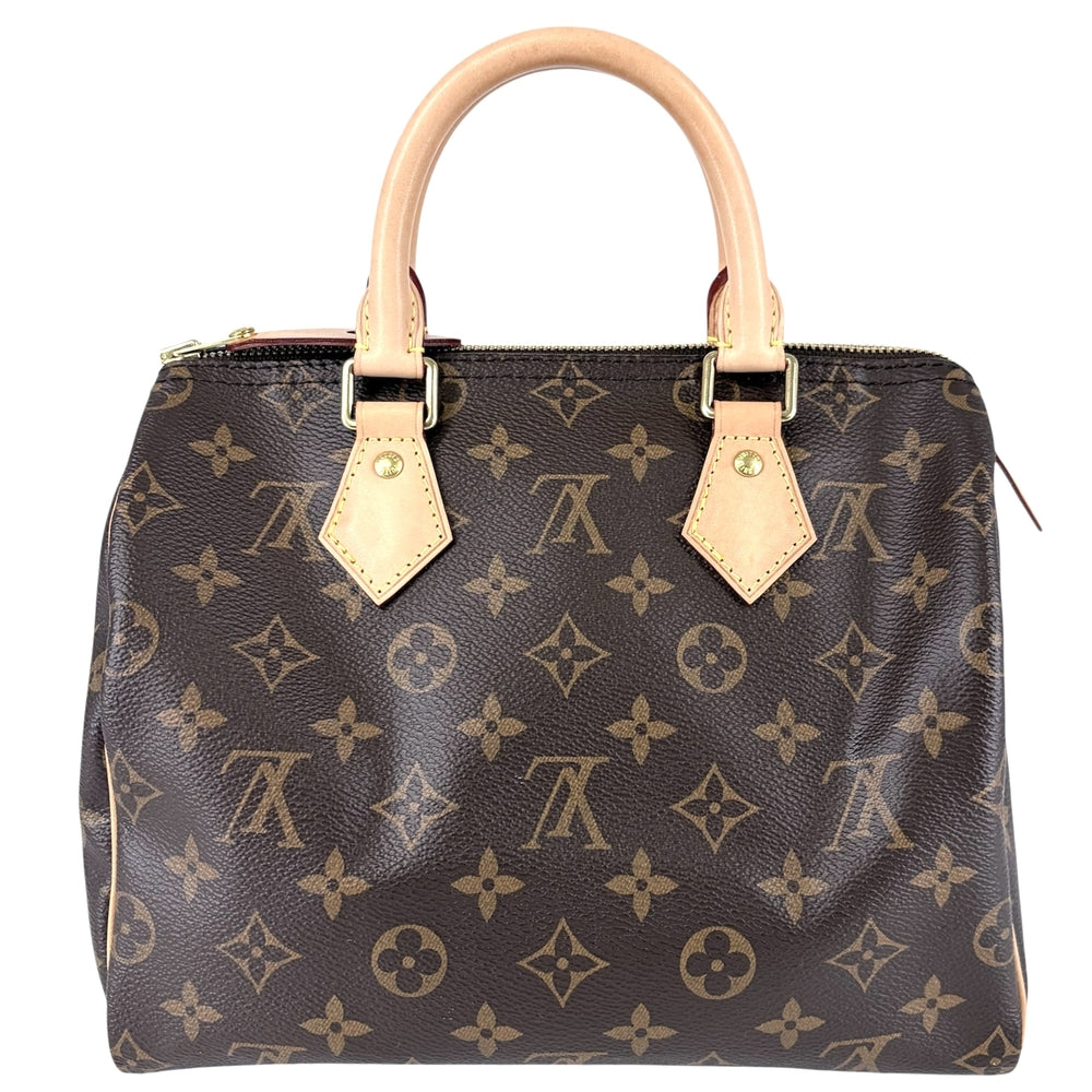 LOUIS VUITTON ルイヴィトン ハンドバッグ モノグラム スピーディ25 ミニボストンバッグ Speedy25 M41109 ブラウン 茶 ゴールド金具 レディース【中古品】