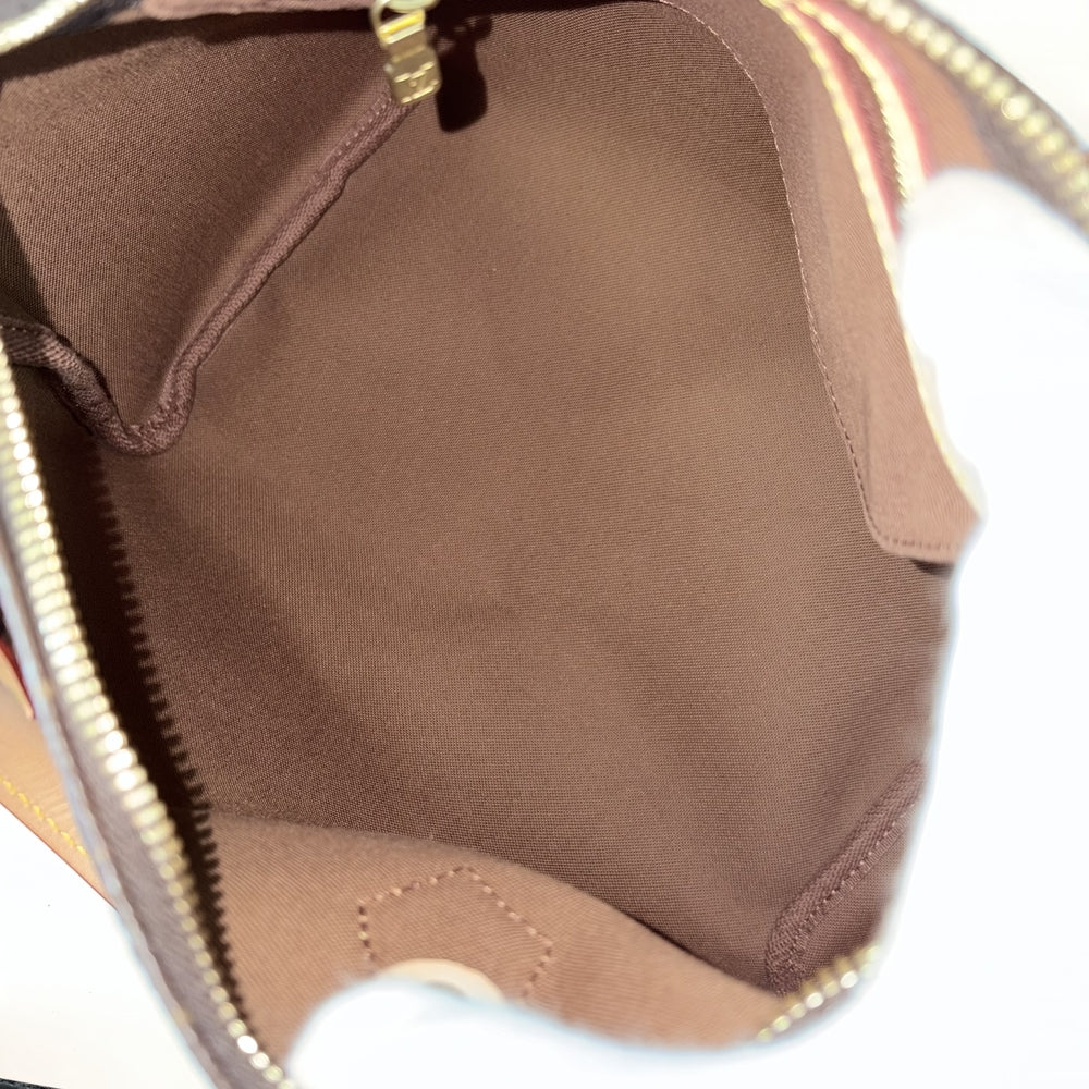 LOUIS VUITTON ルイヴィトン ハンドバッグ モノグラム スピーディ25 ミニボストンバッグ Speedy25 M41109 ブラウン 茶 ゴールド金具 レディース【中古品】