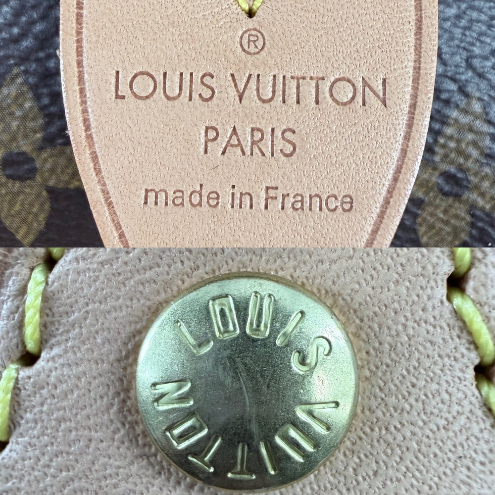 LOUIS VUITTON ルイヴィトン ハンドバッグ モノグラム スピーディ25 ミニボストンバッグ Speedy25 M41109 ブラウン 茶 ゴールド金具 レディース【中古品】
