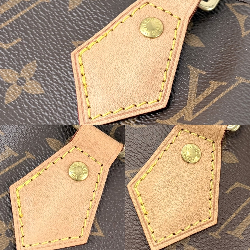 LOUIS VUITTON ルイヴィトン ハンドバッグ モノグラム スピーディ25 ミニボストンバッグ Speedy25 M41109 ブラウン 茶 ゴールド金具 レディース【中古品】