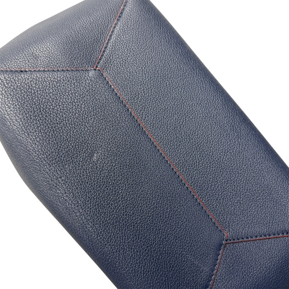 LOUIS VUITTON ルイヴィトン トートバッグ ロックミー カバ マリーヌルージュ M54682 レザー ネイビー 紺 レッド 赤 シルバー金具 レディース【中古品】