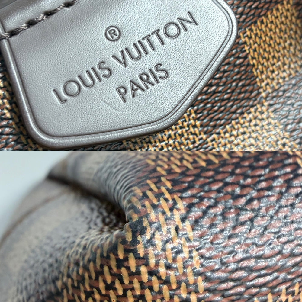 LOUIS VUITTON ルイヴィトン ハンドバッグ ダミエ・エベヌ グレースフル PM ワンショルダー N44044 ダミエキャンバス ブラウン 茶 ゴールド金具 レディース【中古品】