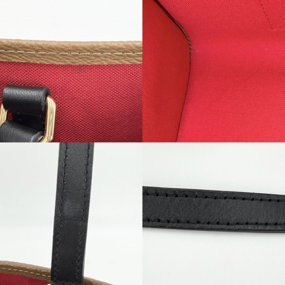 【開店SALE】 LOUIS VUITTON ルイヴィトン 2WAY オンザゴーMM ハンドバッグ トートバッグ M45321 モノグラムジャイアント モノグラム・リバース ブラウン 茶 ゴールド金具 レディース【中古品】