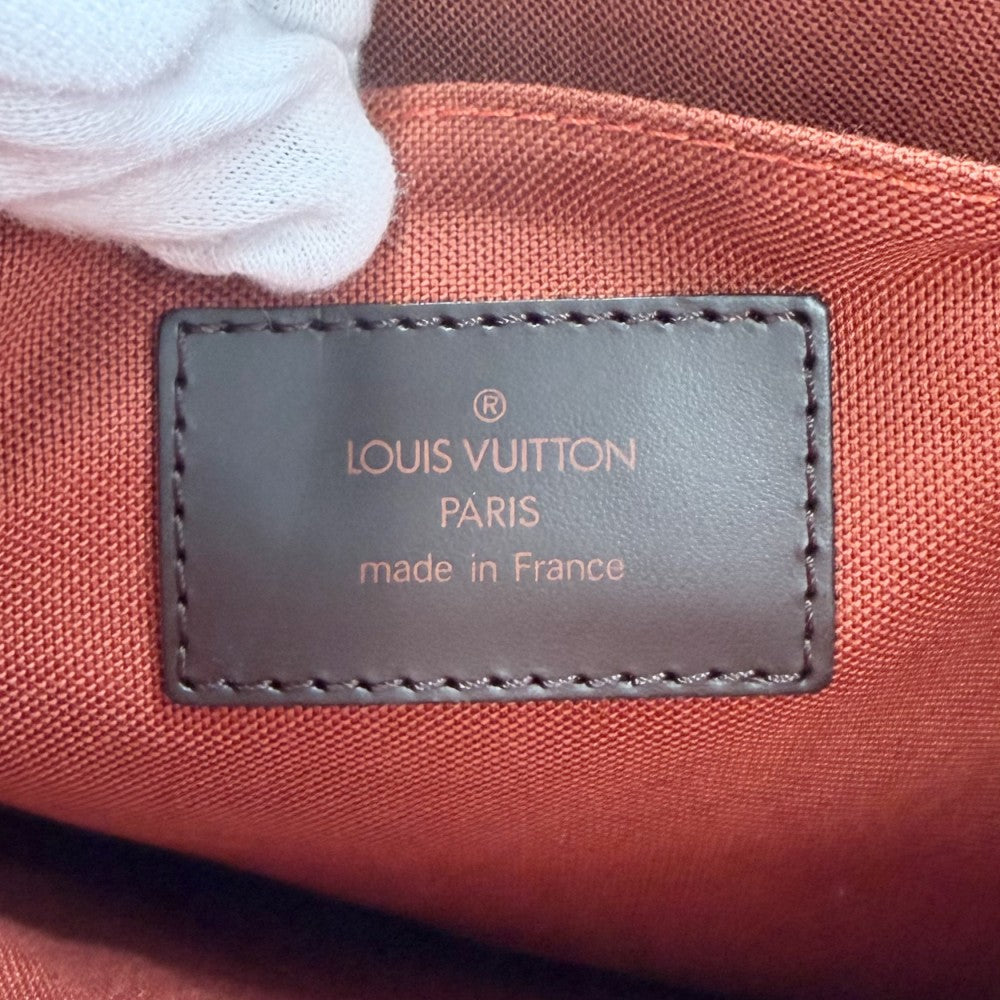 LOUIS VUITTON ルイヴィトン トートバッグ クリフトン ハンドバッグ N51149 ダミエキャンバス ブラウン 茶 ゴールド金具 レディース【中古品】