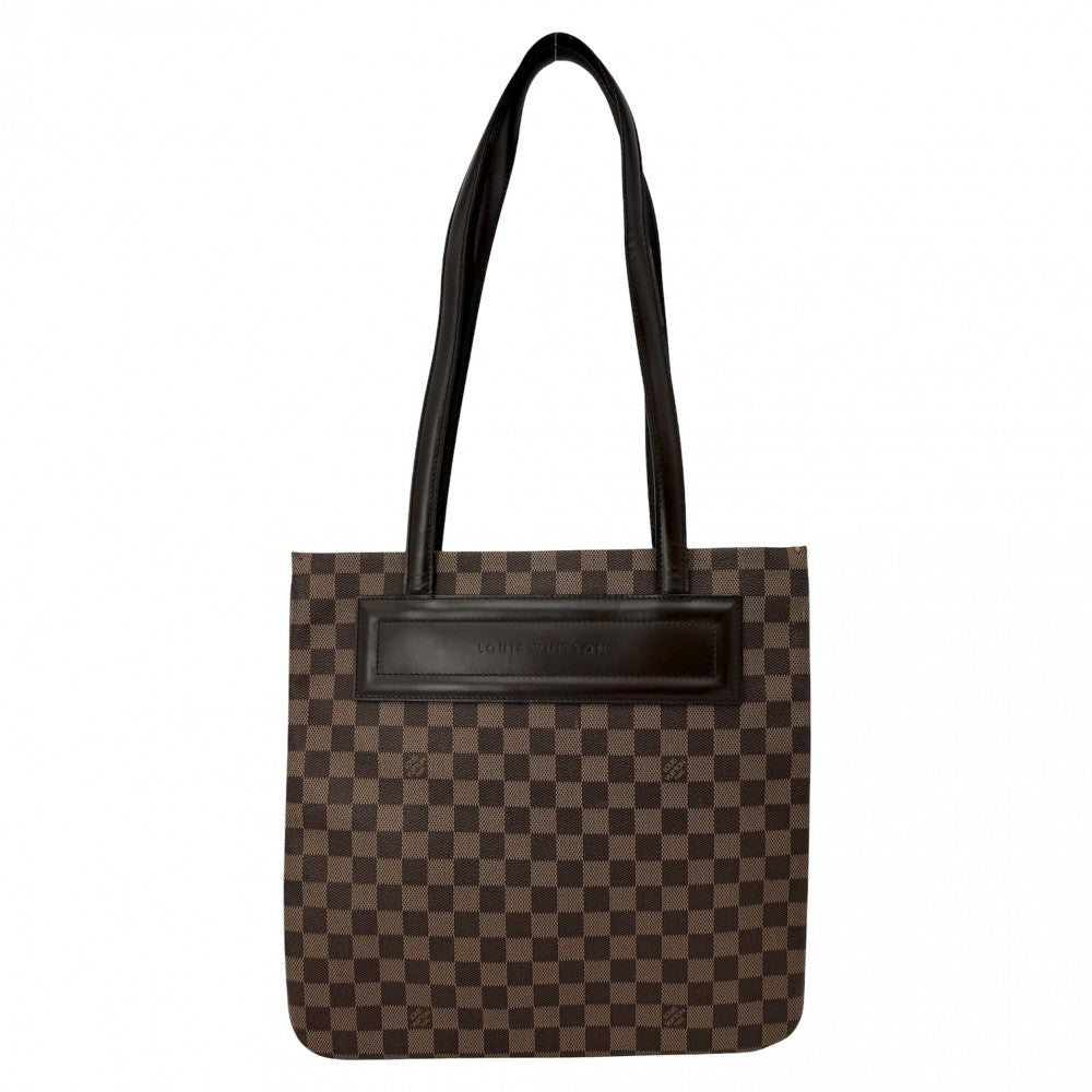 LOUIS VUITTON ルイヴィトン トートバッグ クリフトン ハンドバッグ N51149 ダミエキャンバス ブラウン 茶 ゴールド金具 レディース【中古品】