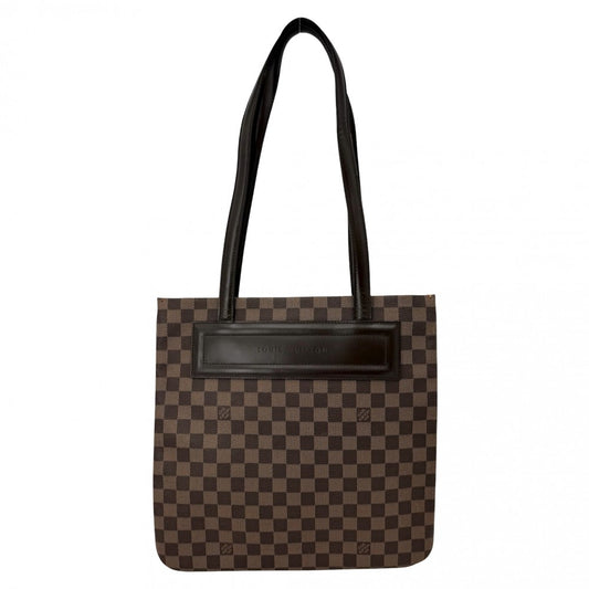 LOUIS VUITTON ルイヴィトン トートバッグ クリフトン ハンドバッグ N51149 ダミエキャンバス ブラウン 茶 ゴールド金具 レディース【中古品】