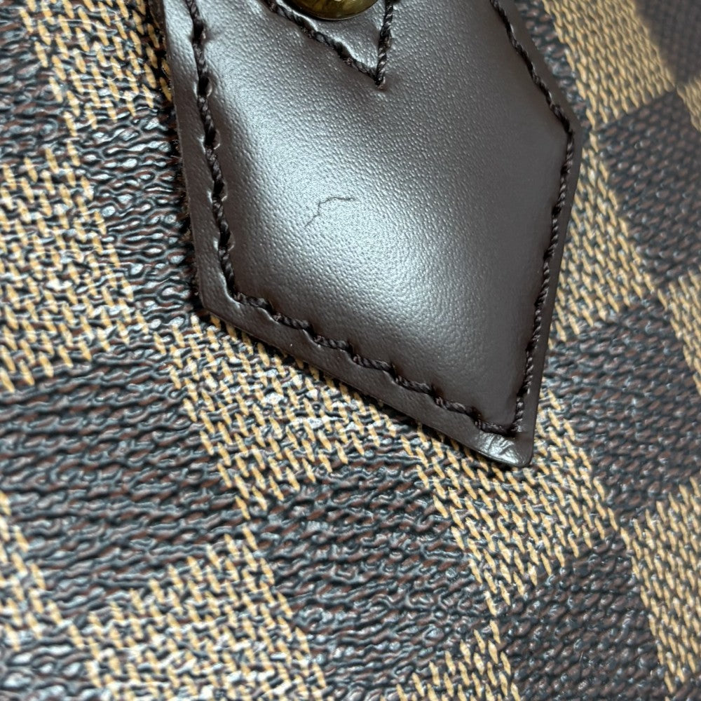 LOUIS VUITTON ルイヴィトン トートバッグ ダミエ サレヤPM ハンドバッグ ブラウン 茶 N51183 ゴールド金具 レディース【中古品】