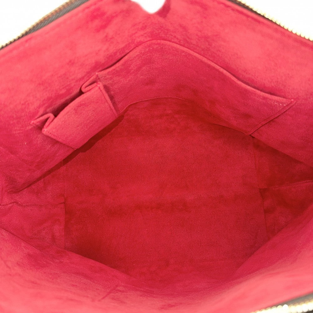 LOUIS VUITTON ルイヴィトン トートバッグ ダミエ サレヤMM ハンドバッグ N51182 ブラウン 茶 ゴールド金具 レディース【中古品】