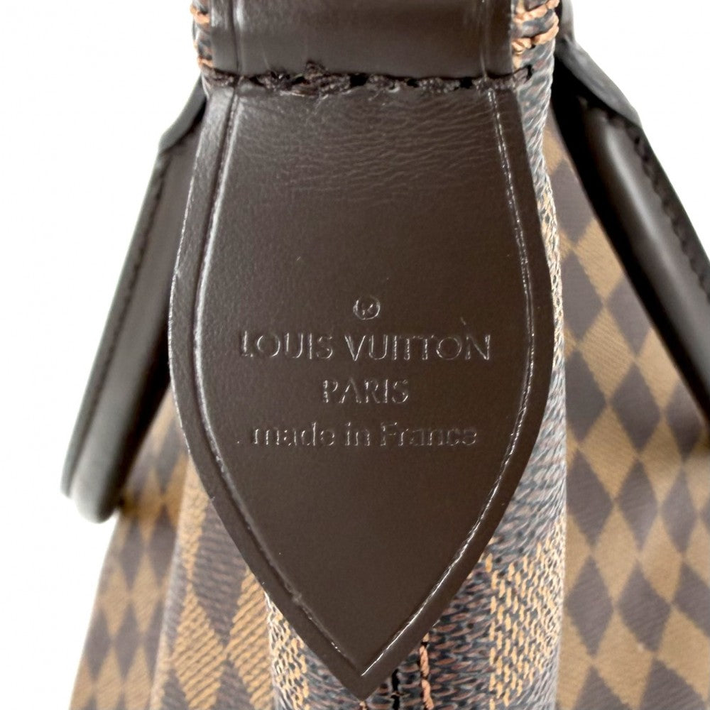 LOUIS VUITTON ルイヴィトン トートバッグ ダミエ サレヤMM ハンドバッグ N51182 ブラウン 茶 ゴールド金具 レディース【中古品】