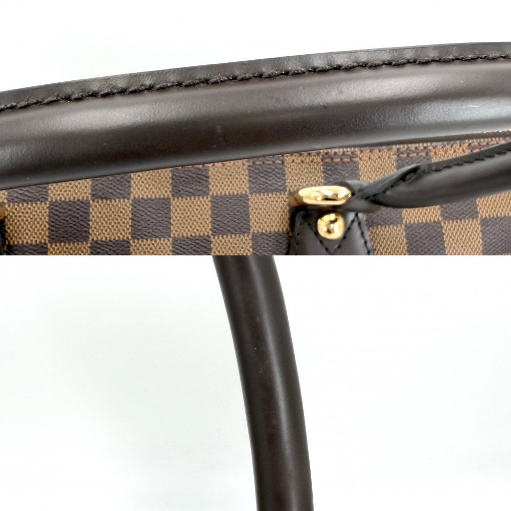 LOUIS VUITTON ルイヴィトン トートバッグ ダミエ サレヤMM ハンドバッグ N51182 ブラウン 茶 ゴールド金具 レディース【中古品】