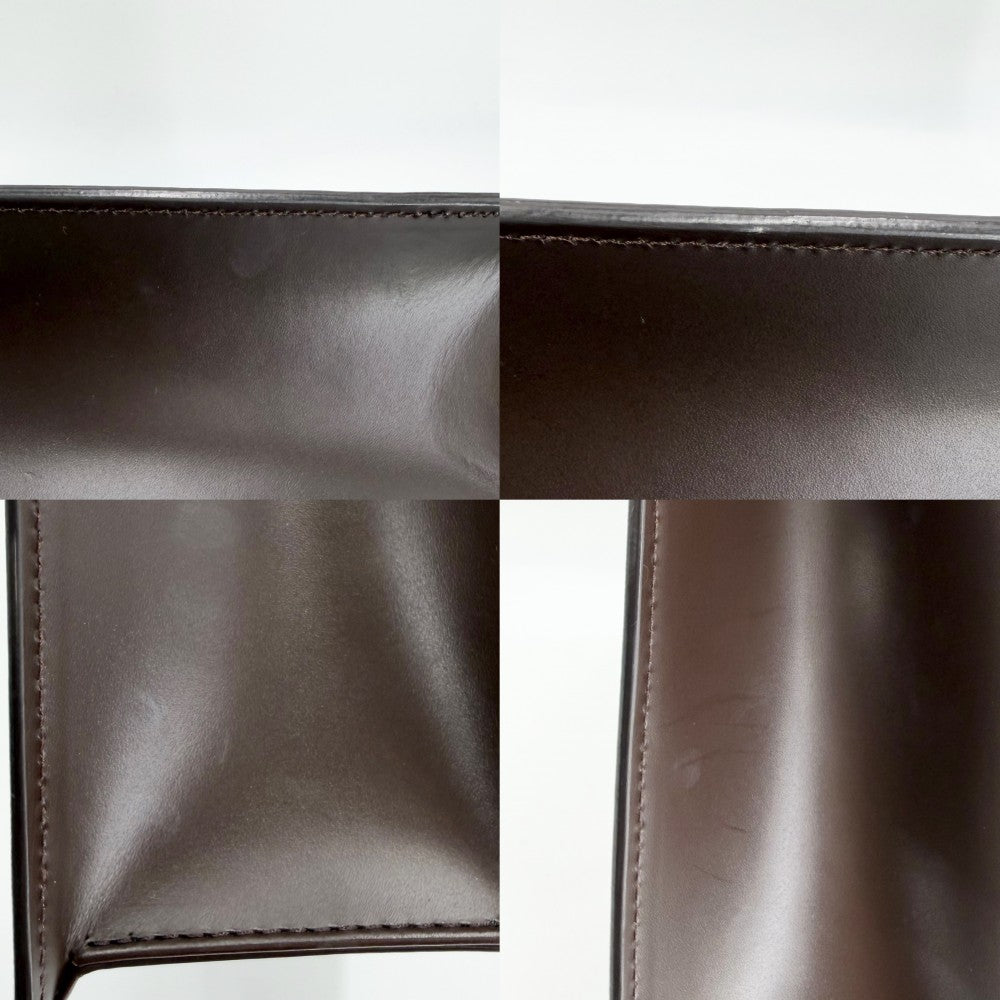 LOUIS VUITTON ルイヴィトン トートバッグ ヴェニスPM ハンドバッグ N51145 ダミエキャンバス ブラウン 茶 ゴールド金具 レディース【中古品】