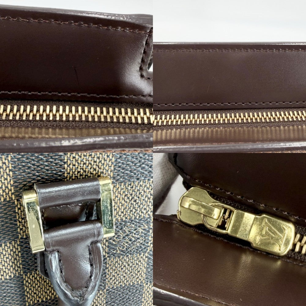 LOUIS VUITTON ルイヴィトン トートバッグ ヴェニスPM ハンドバッグ N51145 ダミエキャンバス ブラウン 茶 ゴールド金具 レディース【中古品】