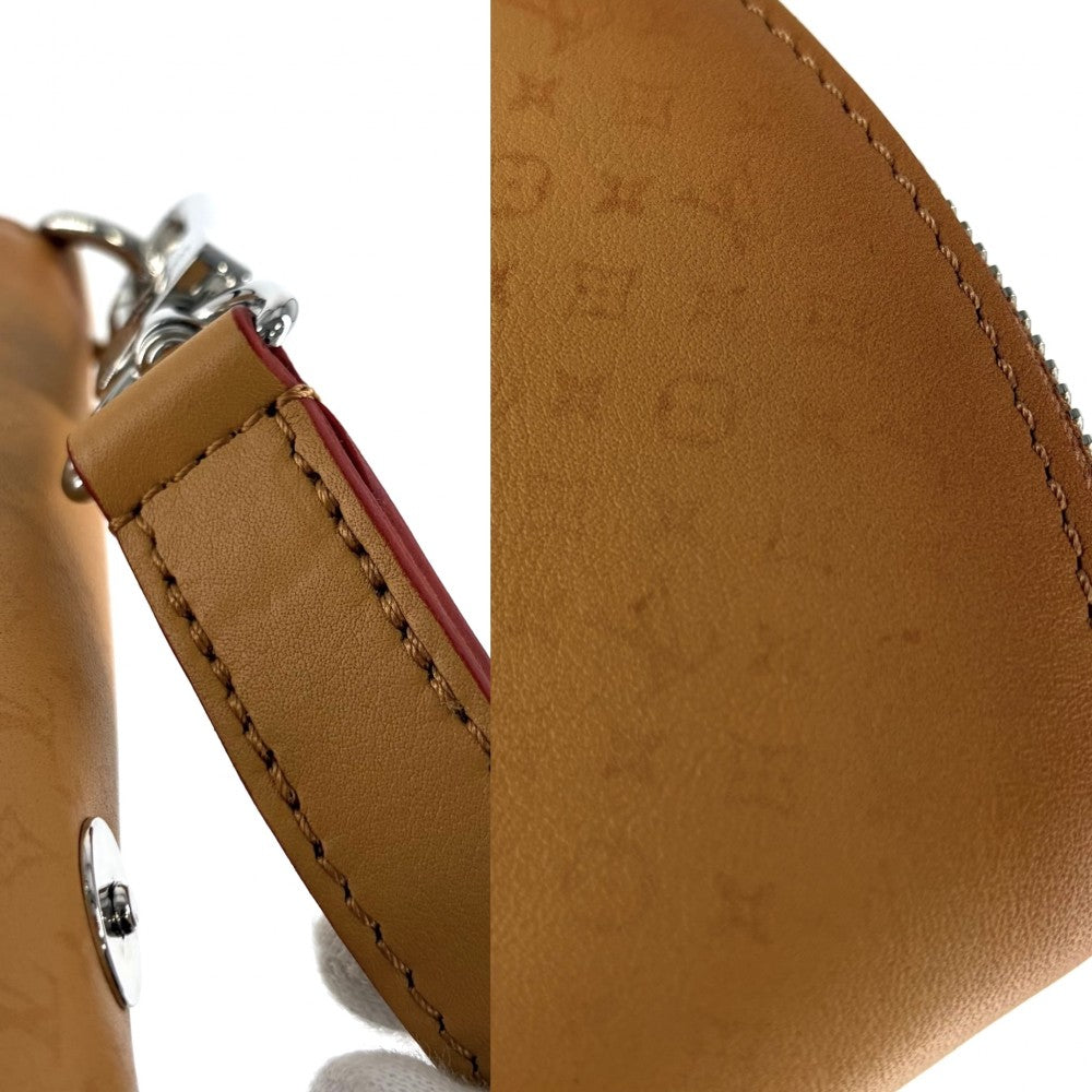 LOUIS VUITTON ルイヴィトン クラッチバッグ モノグラム フォーチュン・クッキー セカンドバッグ ポーチ M82025 ブラウン 茶 シルバー金具 メンズ【中古品】