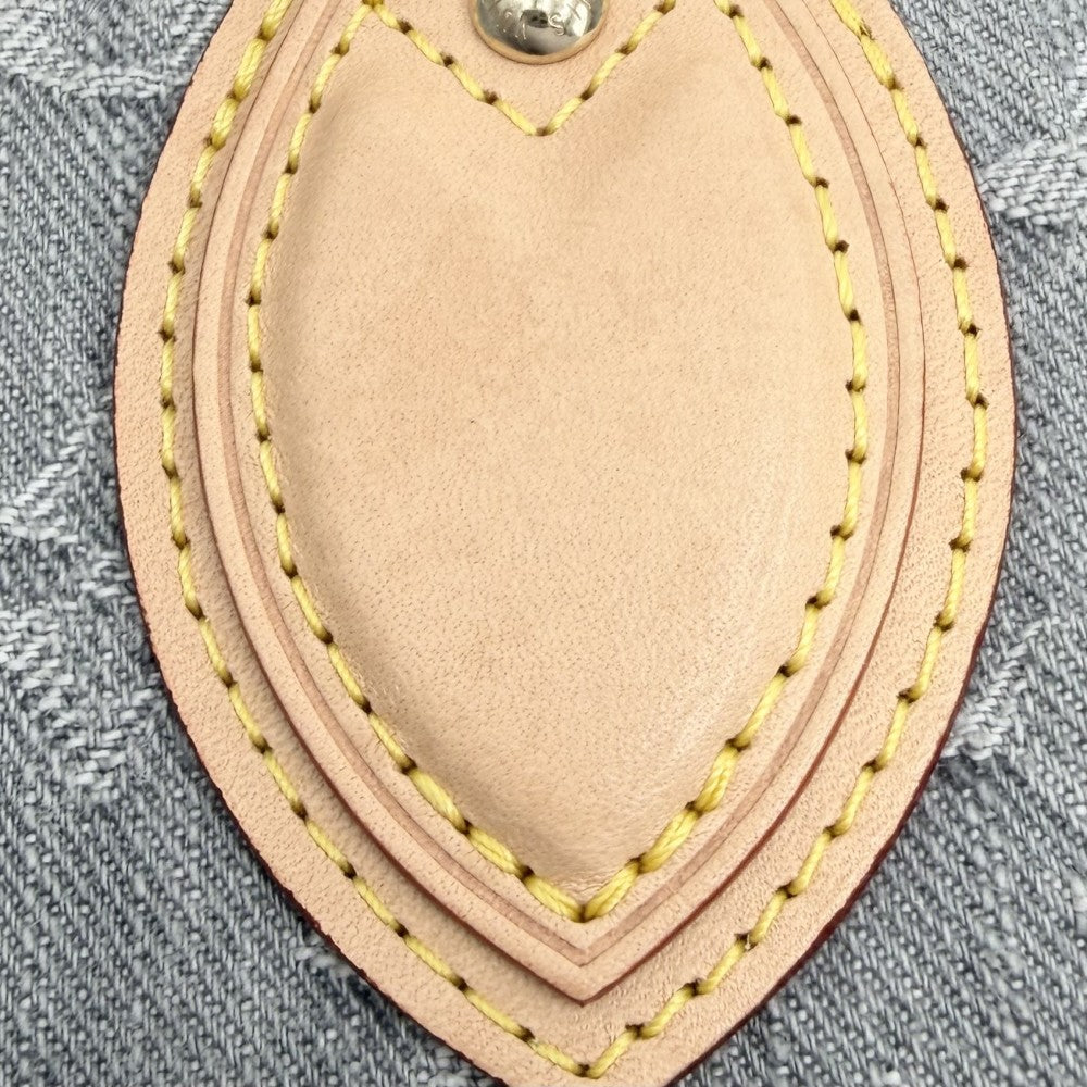 LOUIS VUITTON ルイヴィトン 2WAY オンザゴーMM ハンドバッグ トートバッグ M13189 モノグラムデニム ウォッシュドグレー ゴールド金具 レディース【中古品】