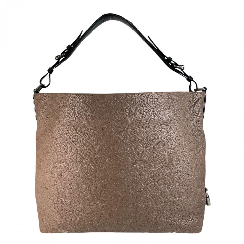 LOUIS VUITTON ルイヴィトン トートバッグ アンティア ホーボーPM モノグラム M93833 ラムスキン ブラウン 茶 シルバー金具 レディース【中古品】