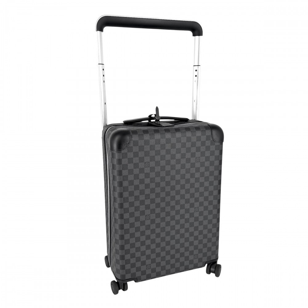 【開店SALE】 LOUIS VUITTON ルイヴィトン キャリーバッグ ホライゾン50 キャリーケース スーツケース トラベルバッグ N23210 ダミエグラフィットキャンバス ブラック 黒 シルバー金具 ユニセックス【中古品】