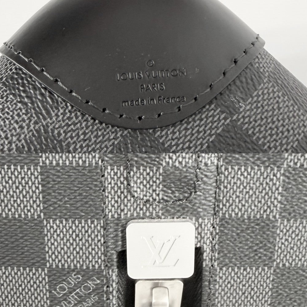 【開店SALE】 LOUIS VUITTON ルイヴィトン キャリーバッグ ホライゾン50 キャリーケース スーツケース トラベルバッグ N23210 ダミエグラフィットキャンバス ブラック 黒 シルバー金具 ユニセックス【中古品】