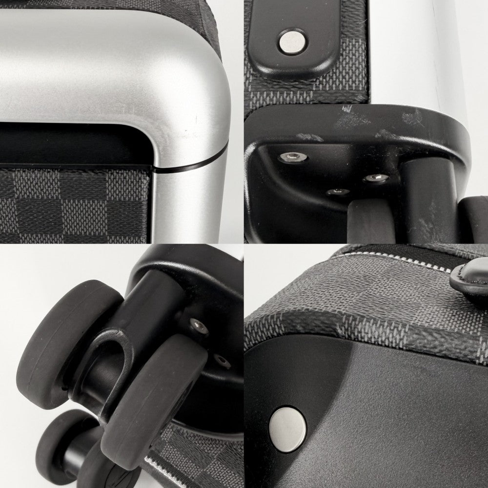 【開店SALE】 LOUIS VUITTON ルイヴィトン キャリーバッグ ホライゾン50 キャリーケース スーツケース トラベルバッグ N23210 ダミエグラフィットキャンバス ブラック 黒 シルバー金具 ユニセックス【中古品】