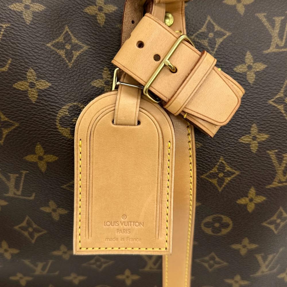 LOUIS VUITTON ルイヴィトン ハンドバッグ シリウス45 LVロゴ トラベルバッグ M41408 モノグラムキャンバス ブラウン 茶 ゴールド金具 レディース【中古品】