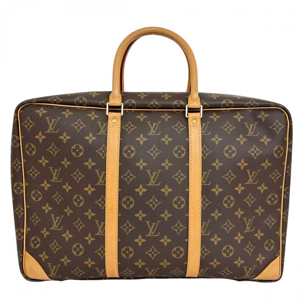LOUIS VUITTON ルイヴィトン ハンドバッグ シリウス45 LVロゴ トラベルバッグ M41408 モノグラムキャンバス ブラウン 茶 ゴールド金具 レディース【中古品】