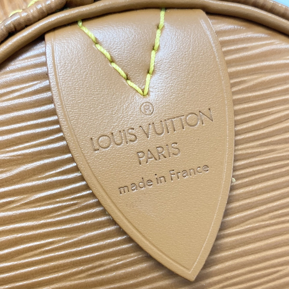 LOUIS VUITTON ルイヴィトン ボストンバッグ キーポル50 トラベルバッグ 旅行バッグ M42968 エピレザー ブラウン 茶 ゴールド金具 ユニセックス【中古品】