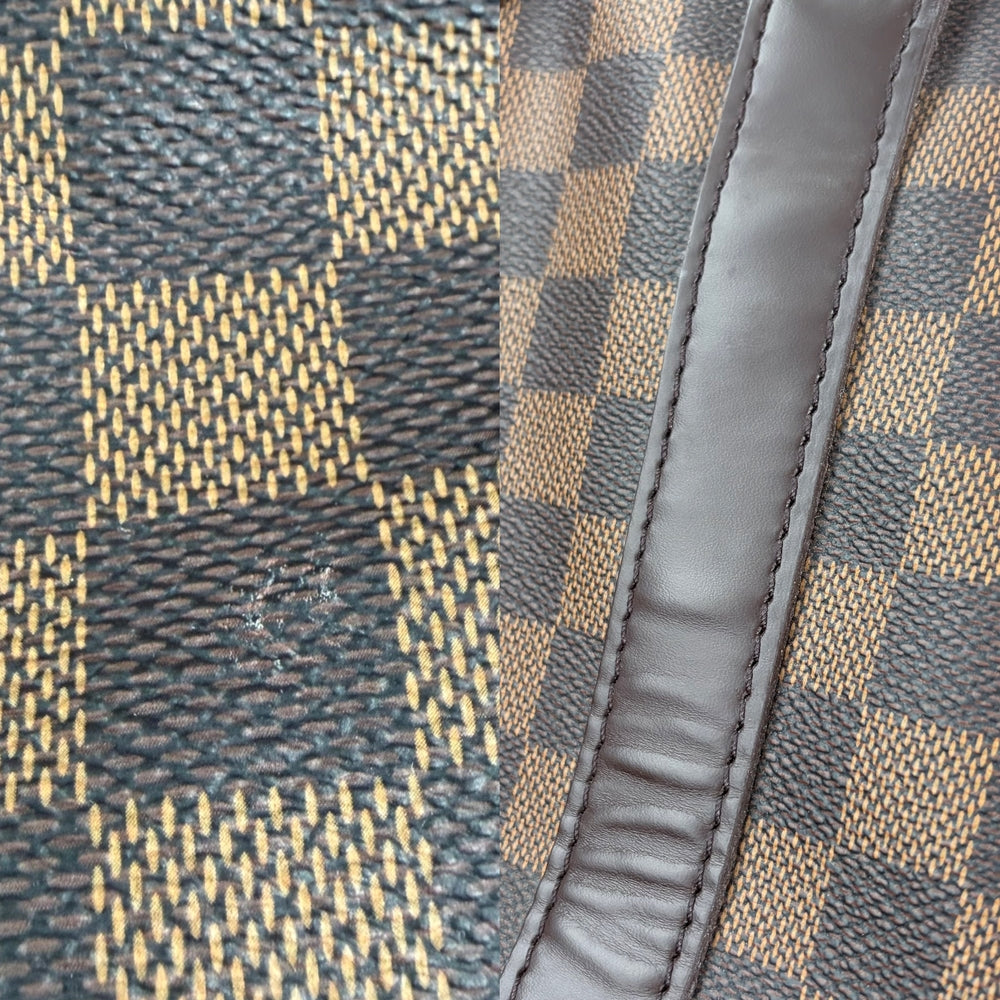 LOUIS VUITTON ルイヴィトン ボストンバッグ キーポルバンドリエール55 旅行バッグ トラベルバッグ ショルダーバッグ N41414 ダミエキャンバス ブラウン 茶 ゴールド金具 ユニセックス【中古品】